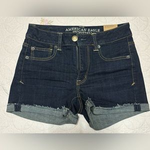 American Eagle High Waisted Denim Short short